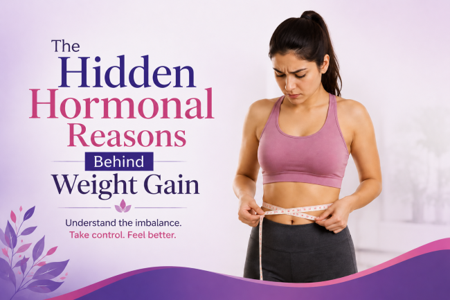 Hidden Hormonal Reasons Behind Weight Gain